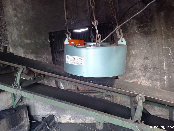 圆盘电磁除铁器应用现场